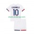 Camisola Paris Saint-Germain Ousmane Dembele 10 Criança Equipamento Segundo 2025-2026 Manga Curta